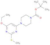 tert-butyl 4-(6-ethoxy-2-methylsulfanylpyrimidin-4-yl)piperazine-1-carboxylate