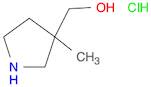 (3-methylpyrrolidin-3-yl)methanolhydrochloride