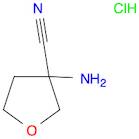 3-aminooxolane-3-carbonitrile hydrochloride