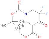 1-tert-Butyl 3-ethyl 5,5-difluoro-4-oxopiperidine-1,3-dicarboxylate