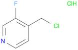 4-Chloromethyl-3-Fluoro-Pyridine Hydrochloride