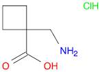 1-(aminomethyl)cyclobutane-1-carboxylic acid hydrochloride