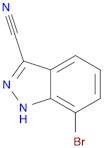 7-Bromo-1H-indazole-3-carbonitrile