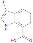 3-Iodo-1H-indole-7-carboxylic acid