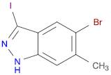 5-Bromo-3-iodo-6-methyl-1H-indazole