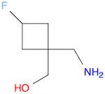 1-(Aminomethyl)-3-fluoro-cyclobutanemethanol