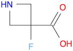 3-Fluoroazetidine-3-carboxylic acid