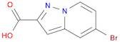 5-Bromopyrazolo[1,5-a]pyridine-2-carboxylic acid