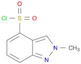 2-Methyl-2H-indazole-4-sulfonyl chloride