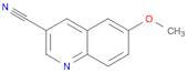 3-Quinolinecarbonitrile, 6-methoxy-