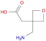 2-(3-(Aminomethyl)oxetan-3-yl)acetic acid