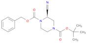 (R)-1-CBZ-4-BOC-2-CYANOPIPERAZINE