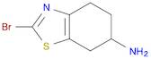 2-Bromo-4,5,6,7-tetrahydrobenzo[d]thiazol-6-amine