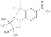 Benzoic acid, 4-(4,4,5,5-tetramethyl-1,3,2-dioxaborolan-2-yl)-3-(trifluoromethyl)-