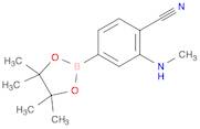 Benzonitrile, 2-(methylamino)-4-(4,4,5,5-tetramethyl-1,3,2-dioxaborolan-2-yl)-