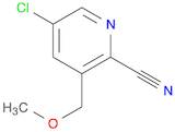 5-Chloro-3-(methoxymethyl)picolinonitrile