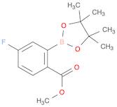 5-Fluoro-2-(methoxycarbonyl)phenylboronic acid pinacol ester