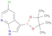 5-Chloro-3-(4,4,5,5-tetramethyl-1,3,2-dioxaborolan-2-yl)-1H-pyrrolo[2,3-b]pyridine