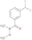 N-(3-(Difluoromethyl)Phenyl)-N,O-Dimethylhydroxylamine