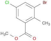 Methyl 3-Bromo-5-chloro-2-methylbenzoate