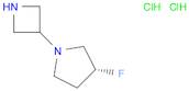 (3R)-1-(3-Azetidinyl)-3-fluoro-pyrrolidine dihydrochloride