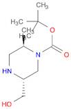 (2R,5R)-tert-butyl 5-(hydroxymethyl)-2-methylpiperazine-1-carboxylate