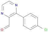 3-(4-Chlorophenyl)pyrazine-2-carbaldehyde