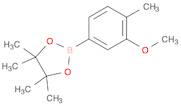 2-(3-Methoxy-4-methylphenyl)-4,4,5,5-tetramethyl-1,3,2-dioxaborolane