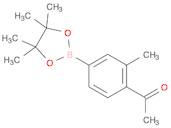1-[2-methyl-4-(tetramethyl-1,3,2-dioxaborolan-2-yl)phenyl]ethanone