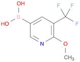 2-Methoxy-3-(trifluoromethyl)pyridine-5-boronic acid