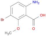 6-Amino-3-bromo-2-methoxy-benzoic acid