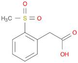 Benzeneacetic acid, 2-(methylsulfonyl)-