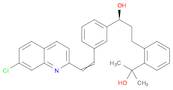 Benzenepropanol,a-[3-[2-(7-chloro-2-quinolinyl)ethenyl]phenyl]-2-(1-hydroxy-1-methylethyl)-, (S)-