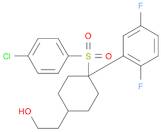 2-[4-(4-chlorophenyl)sulfonyl-4-(2,5-difluorophenyl)cyclohexyl]ethanol