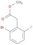methyl 2-(2-bromo-6-fluorophenyl)acetate