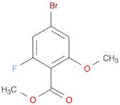 methyl 4-bromo-2-fluoro-6-methoxybenzoate