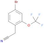 4-Bromo-2-(Trifluoromethoxyphenyl)Acetonitirle