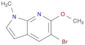 5-bromo-6-methoxy-1-methyl-1H-pyrrolo[2,3-b]pyridine