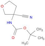 tert-Butyl (3-cyanotetrahydrofuran-3-yl)carbamate