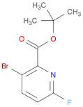 Tert-Butyl 3-bromo-6-fluoropyridine-2-ca