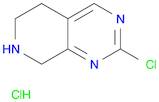 2-Chloro-5,6,7,8-tetrahydropyrido[3,4-d]pyrimidine hydrochloride
