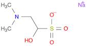 Sodium 2-(dimethylamino)-1-hydroxyethanesulfonate