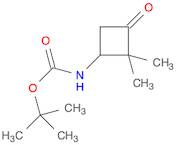 tert-Butyl N-(2,2-dimethyl-3-oxo-cyclobutyl)carbamate