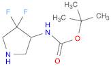tert-Butyl (4,4-difluoropyrrolidin-3-yl)carbamate