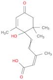 2,4-Pentadienoic acid,5-(1-hydroxy-2,6,6-trimethyl-4-oxo-2-cyclohexen-1-yl)-3-methyl-,(2Z,4E)-
