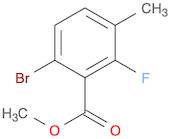 METHYL 6-BROMO-2-FLUORO-3-METHYLBENZOATE