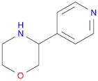 Morpholine, 3-(4-pyridinyl)-