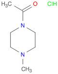 Piperazine, 1-acetyl-4-methyl-, monohydrochloride