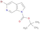 Tert-Butyl 5-Bromo-1H-Pyrrolo[2,3-C]Pyridine-1-Carboxylate