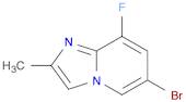 6-BROMO-8-FLUORO-2-METHYLIMIDAZO[1,2-A]PYRIDINE